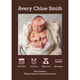 Pink Icon Photo Birth Announcements Image 3 of 5